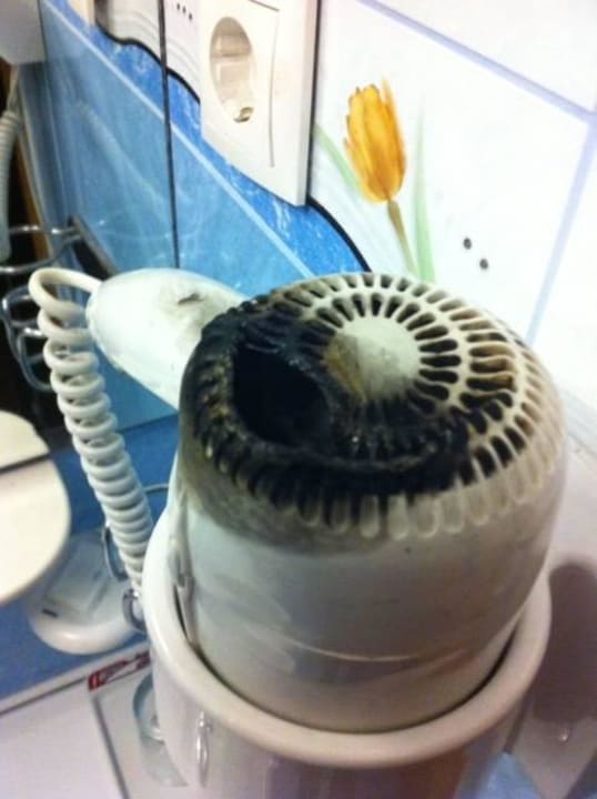 Bad - Föhn Hotel Nevada Hamburg