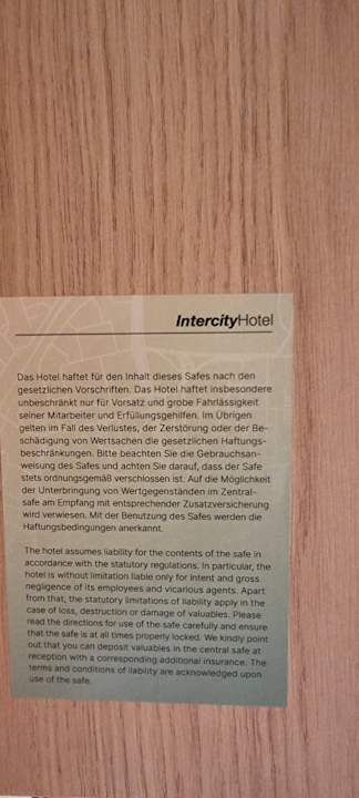 Zimmer IntercityHotel Berlin Airport BER Terminal 1+2