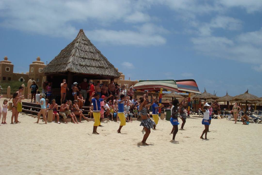 Aktion am Strand Hotel Riu Funana