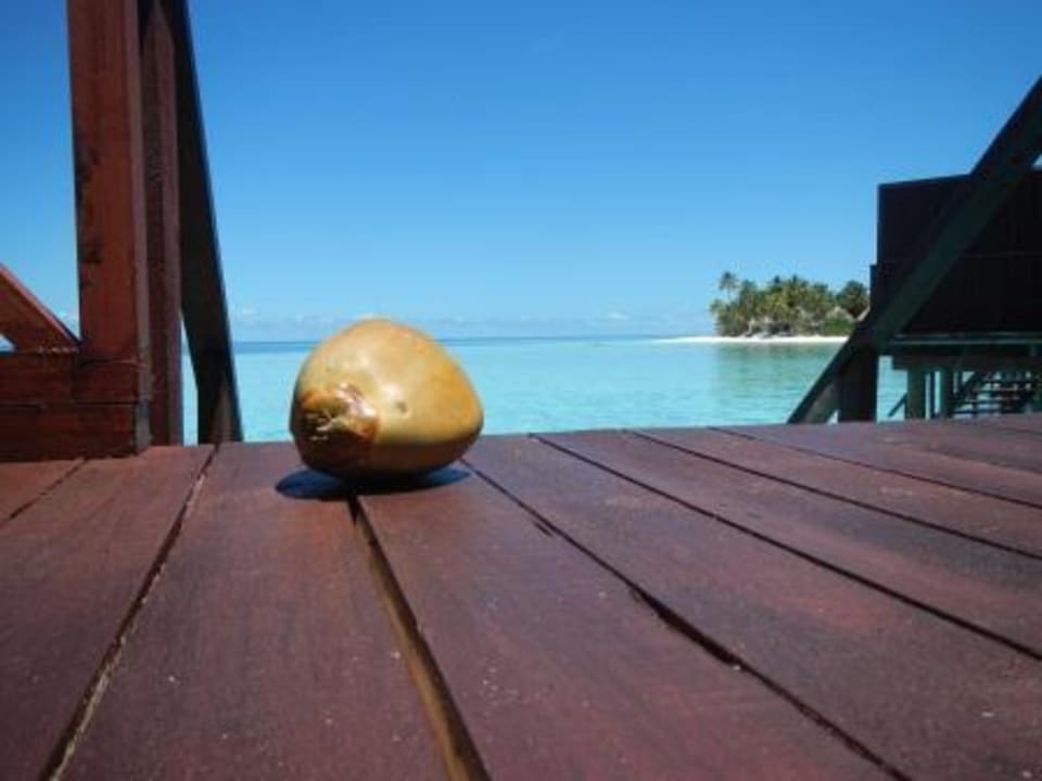 Ausblick vom Wasserbungi Angaga Island Resort