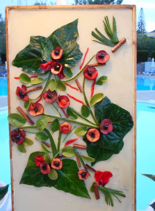 "Deko beim griechischen Abend" Hotel King Minos Palace (Chersónisos