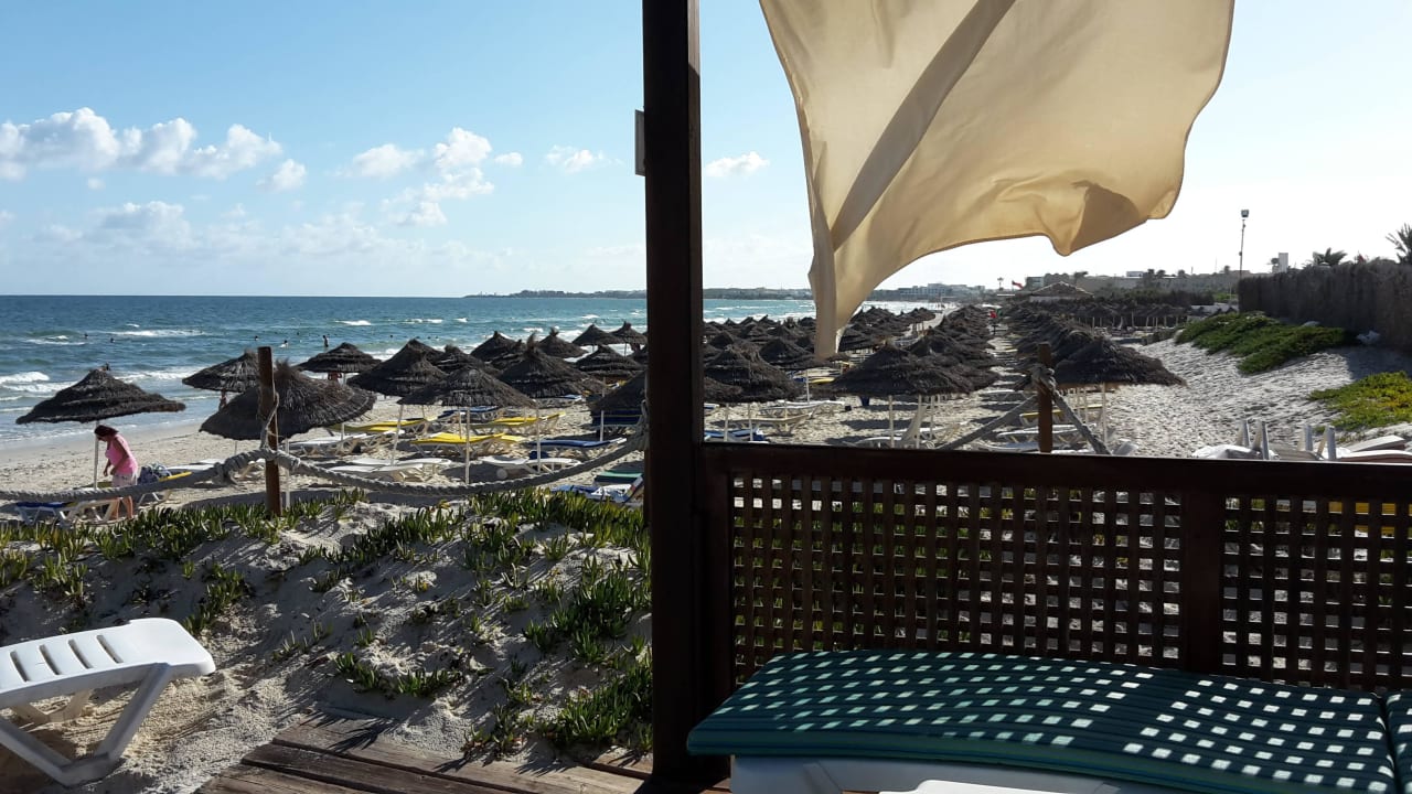 Blick vom VIP-Strand Calimera One Resort Jockey