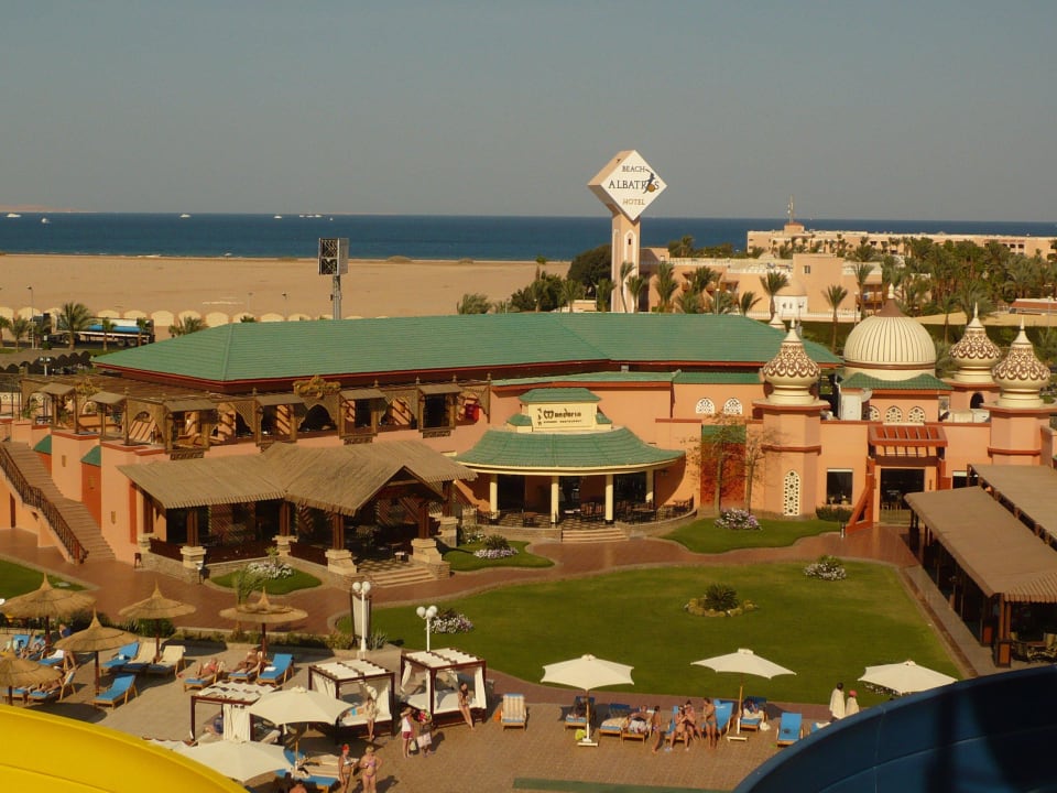 Hotelanlage von oben Pickalbatros Aqua Park Resort - Hurghada