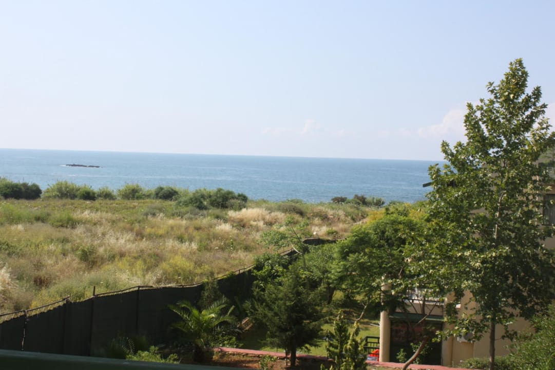 Ausblick vom Zimmer 2124 Oz Hotels Incekum Beach