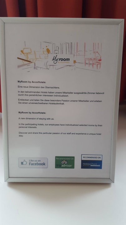 My room Ibis Berlin Messe
