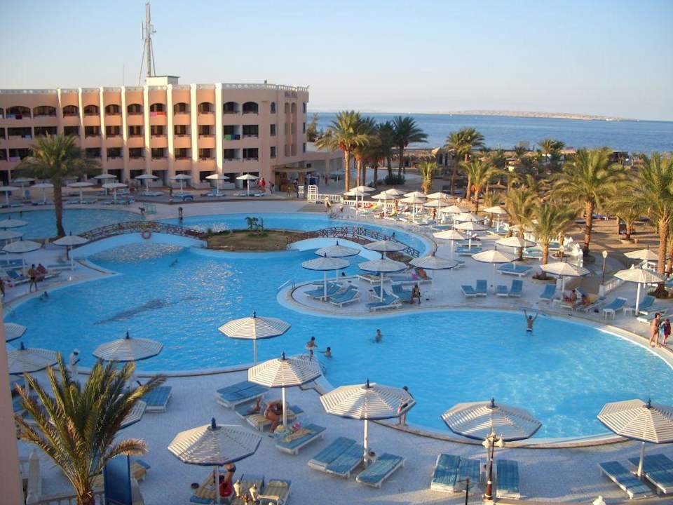 Balkonausblick Beach Albatros Resort