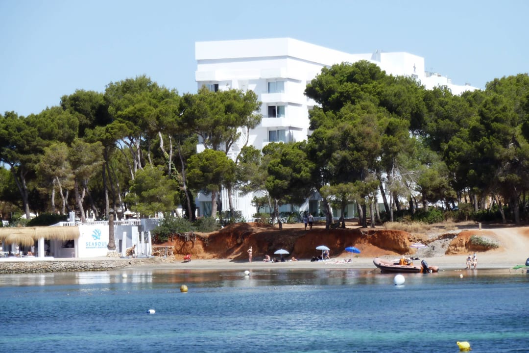 Blick von kleiner Mole Iberostar Selection Santa Eulalia Ibiza