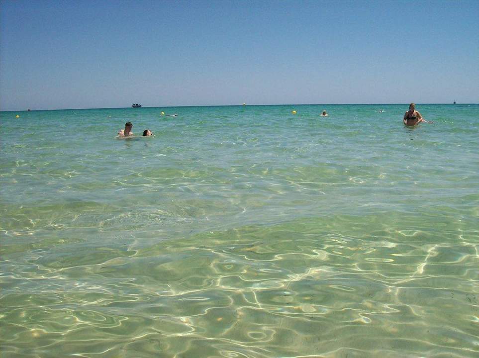 Glasklares Wasser! Super! El Ksar Resort & Thalasso