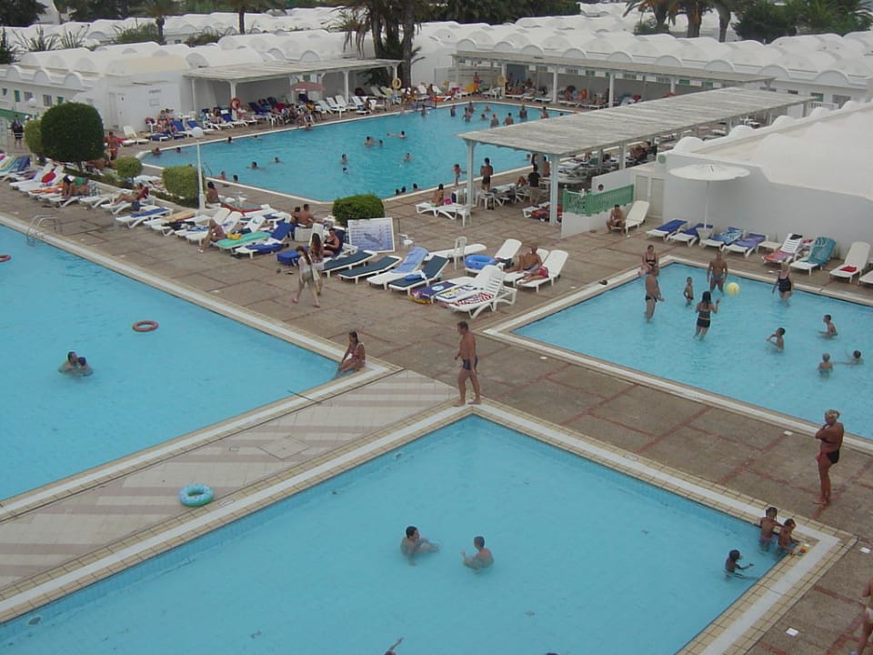 Pool aus unserem Zimmer El Mouradi Club Kantaoui