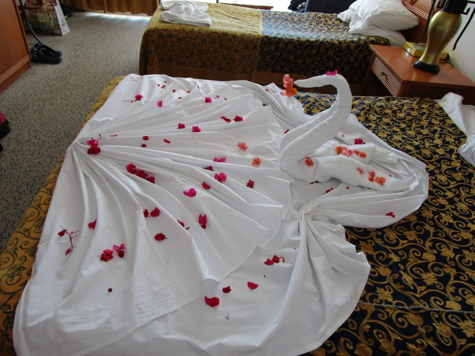 Hübsche Bett-Dekoration Kilikya Palace Göynük