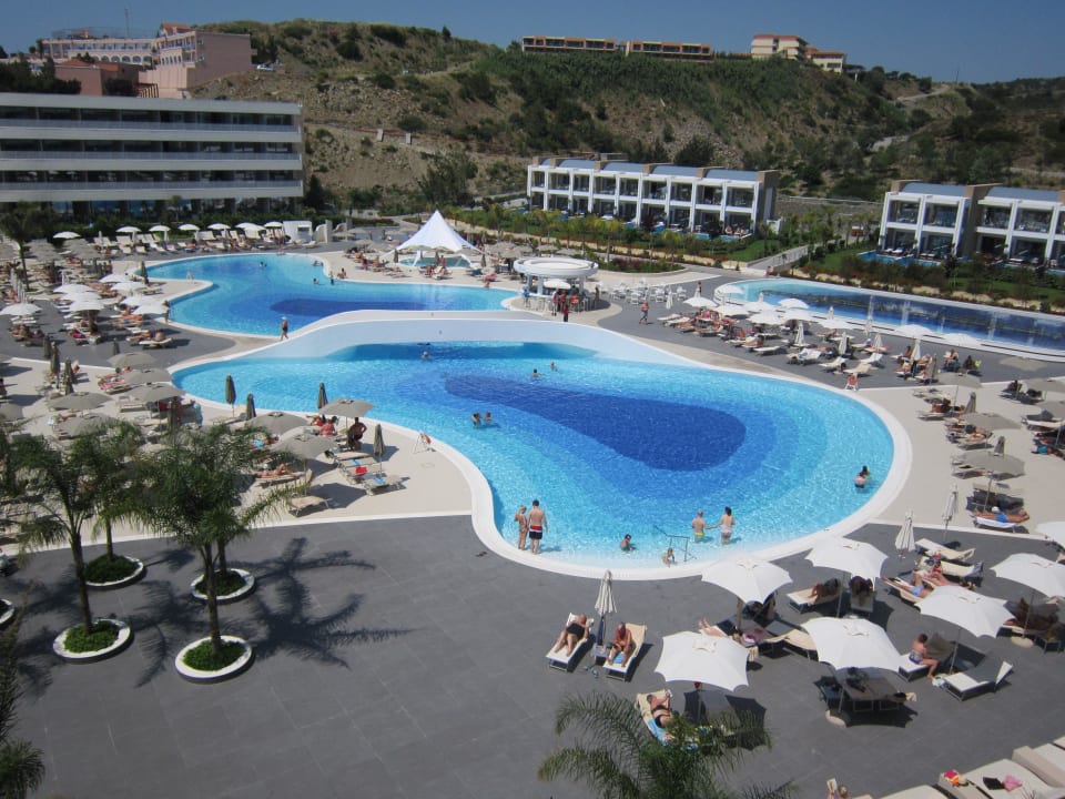 Blick vom Balkon Princess Andriana Resort & Spa