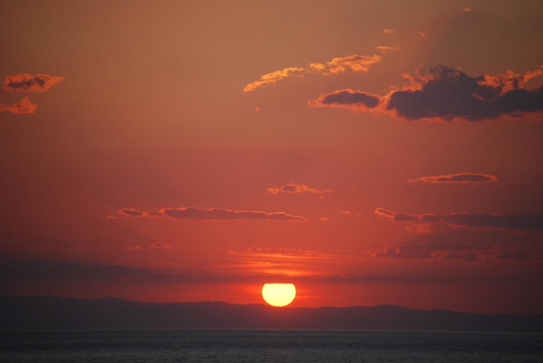 Sunset in Croatia Hotel Saudade