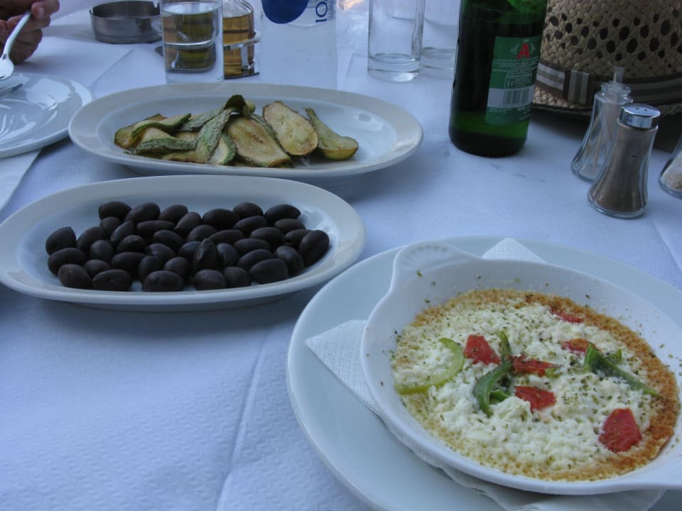 Im Restaurant um die Ecke Hotel Adriatica