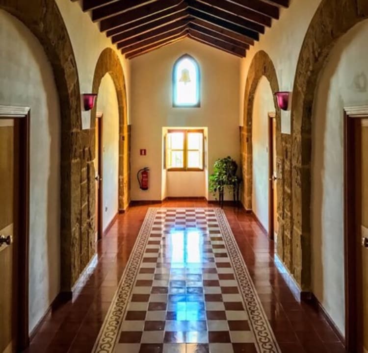 Lobby Petit Hotel Hostatgeria La Victoria