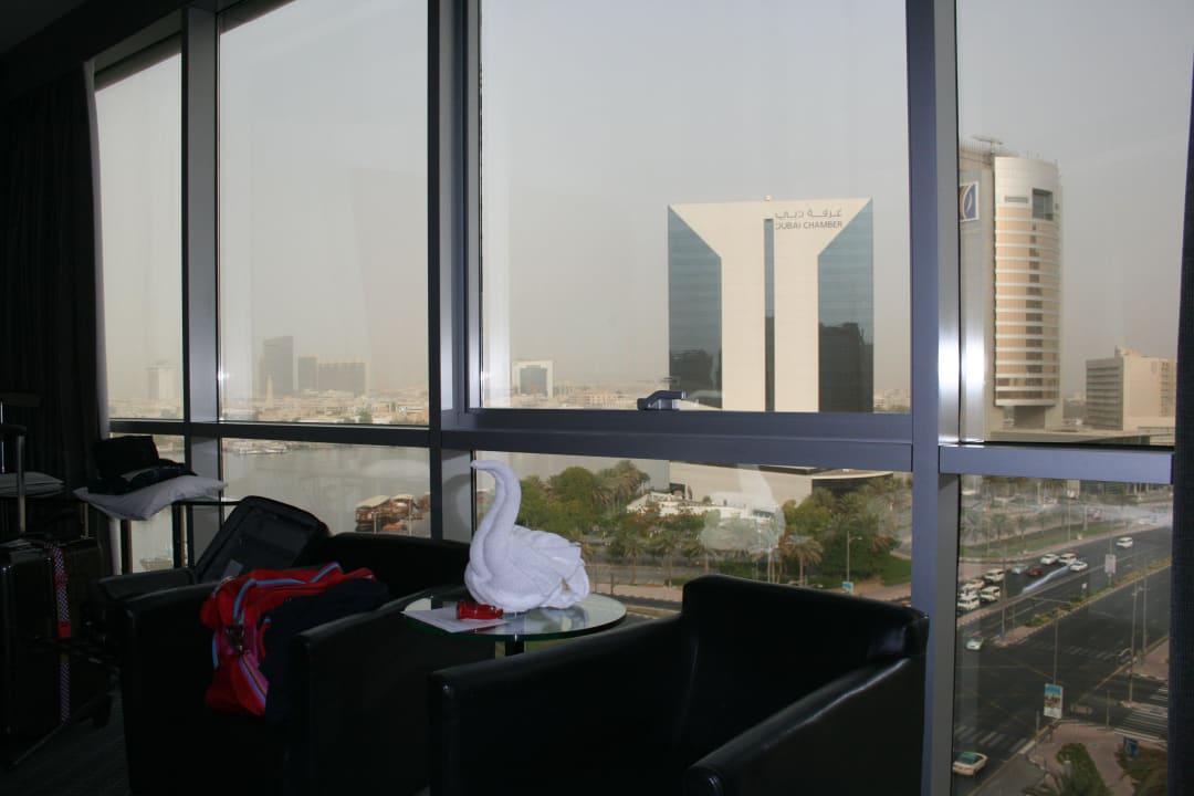 Ausblicke aus unserem Zimmer aus der 6.Etage Golden Sands Hotel Creek