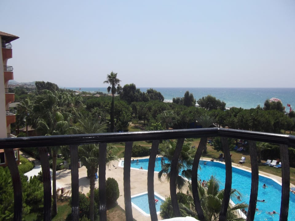 Auf dem Balkon Club Turtas Beach Hotel