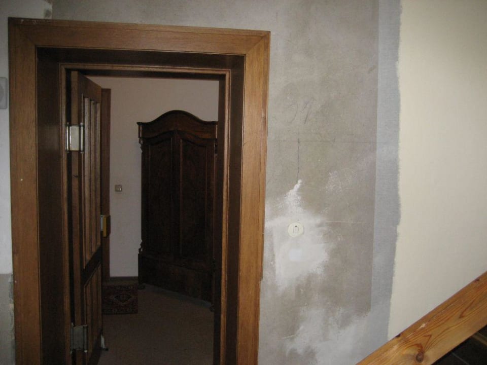 Baustelle im Flur Kurhotel Sanddorn