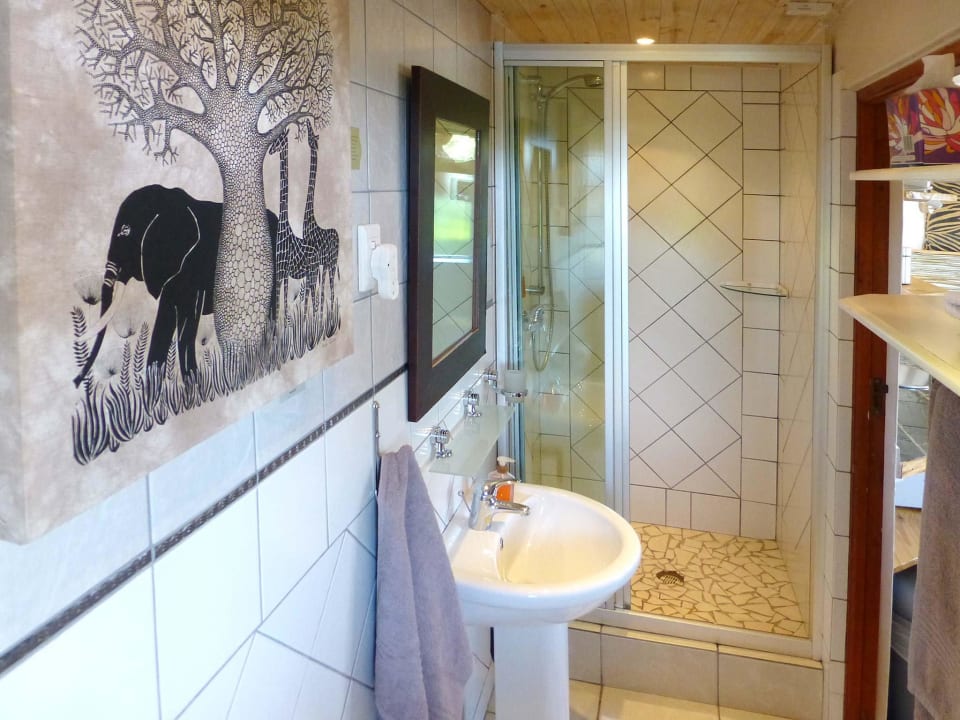 Badezimmer Panorama Lodge