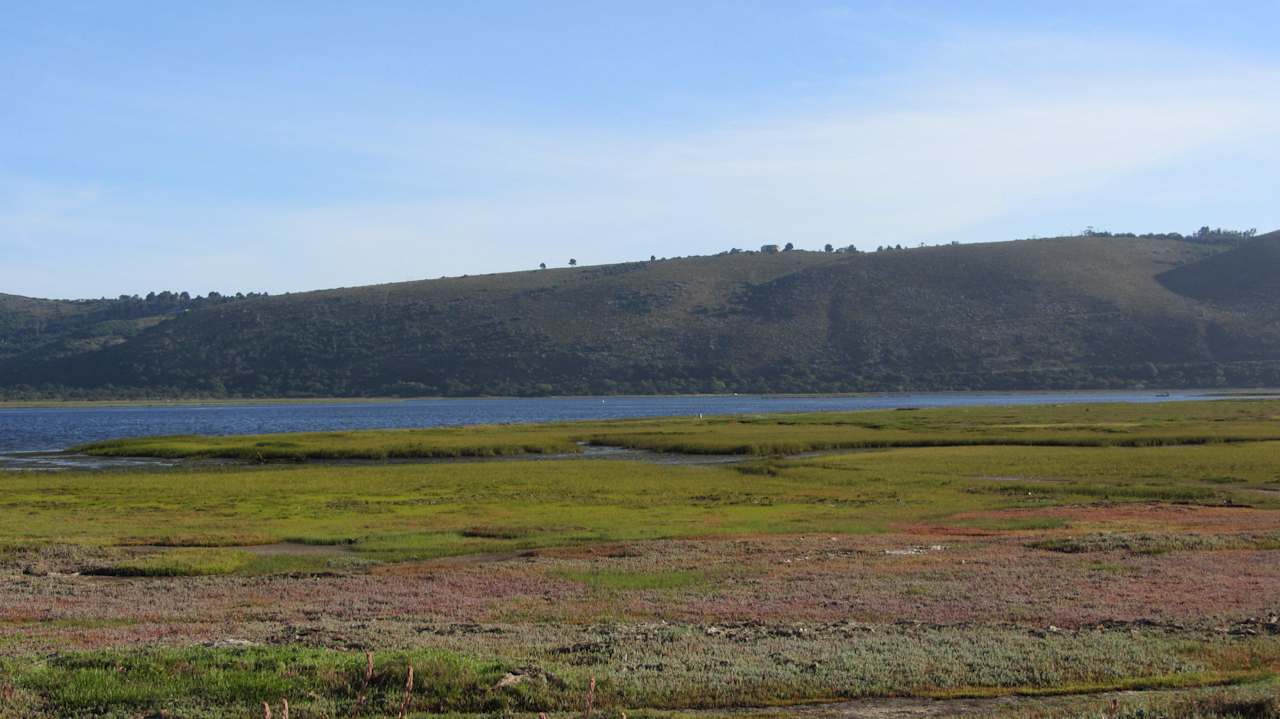 Blick vom Haupthaus The Point Lodge