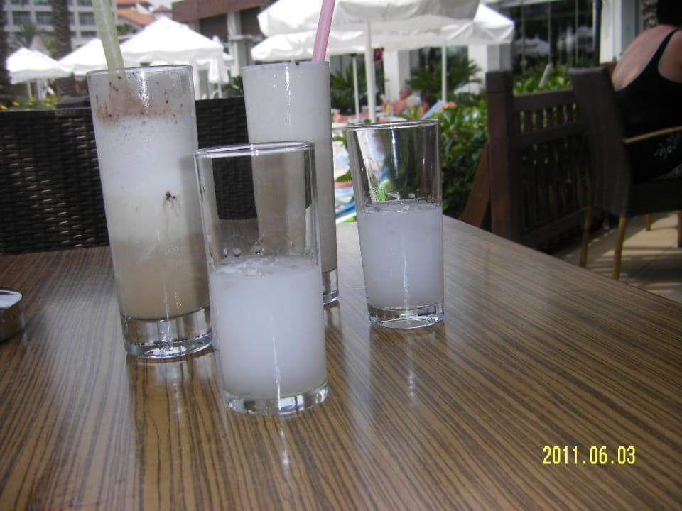 Eiskaffee muss man probieren Sunis Evren Beach Resort Hotel & Spa