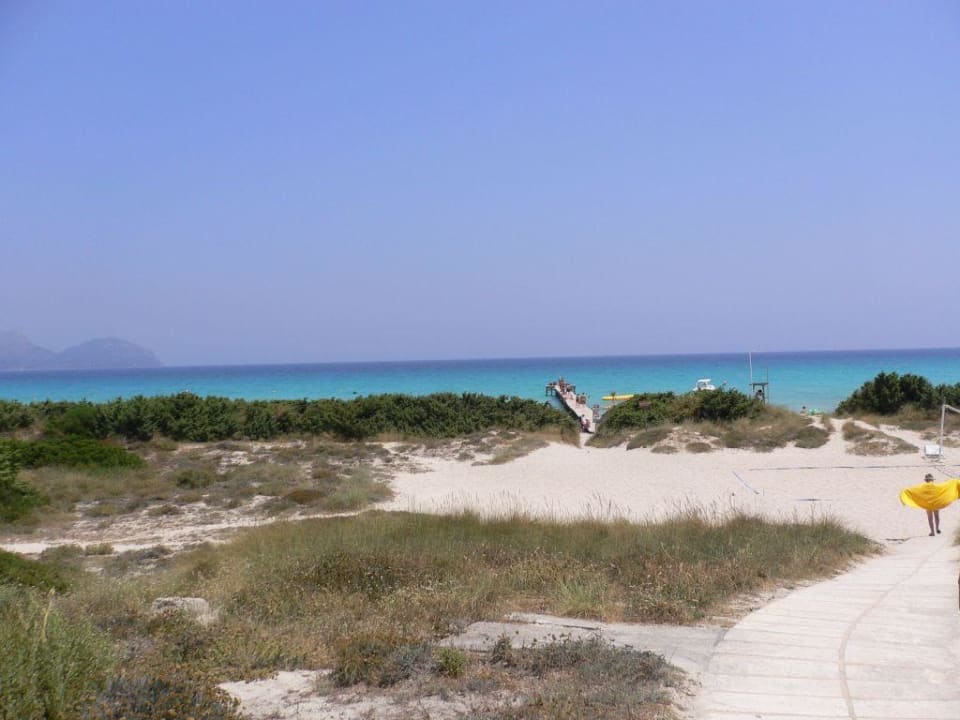 der Weg zum Strand Zafiro Bahia