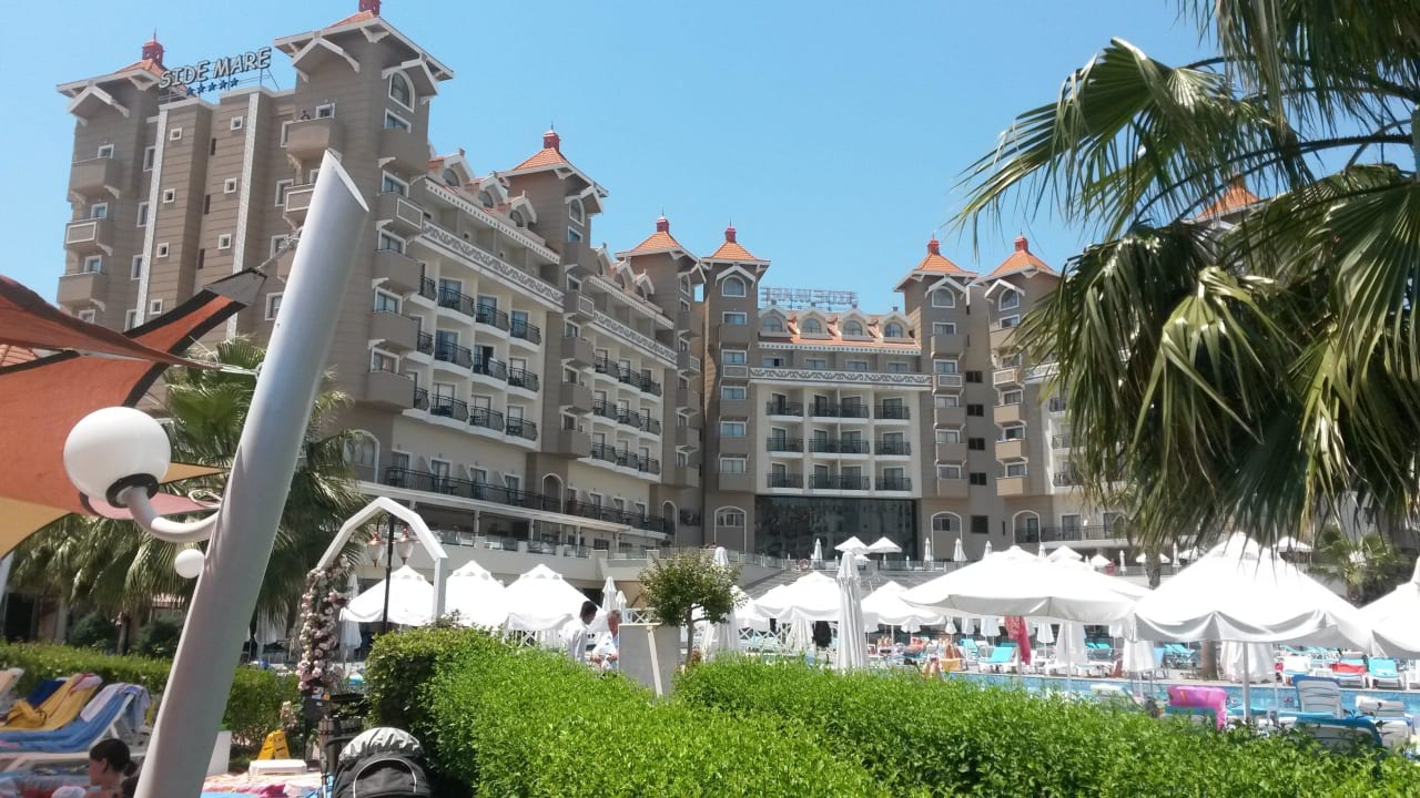 Blick aufs Hotel Side Mare Resort & Spa