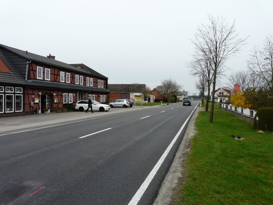 Von Arendsee kommend Wolfshotel am Arendsee