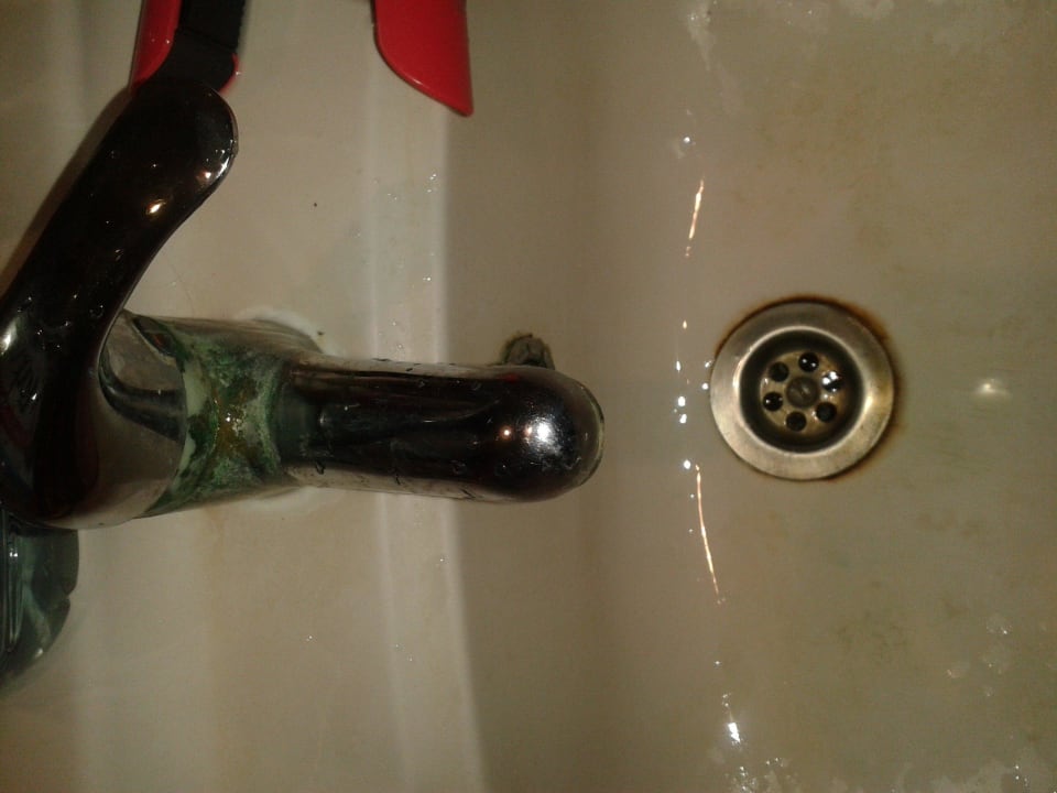 Rostiges Waschbecken The Club Hammamet