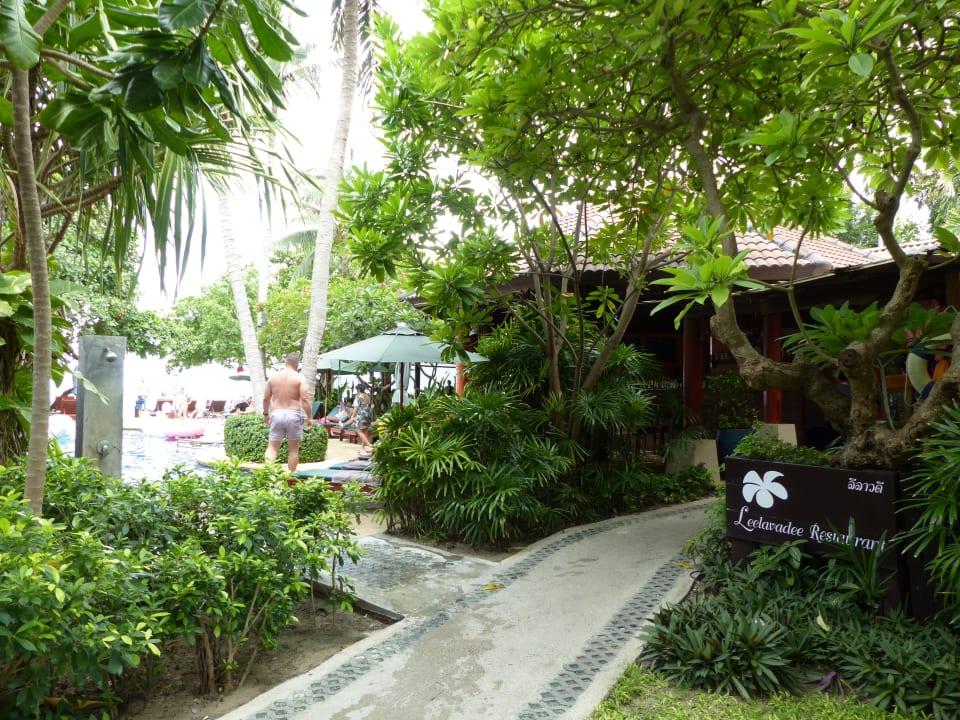 Gartenanlage Hotel Baan Chaweng Beach Resort & Spa