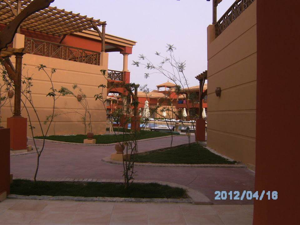 Bick von der Terrasse Pickalbatros Alf Leila Wa Leila Resort - Neverland Hurghada