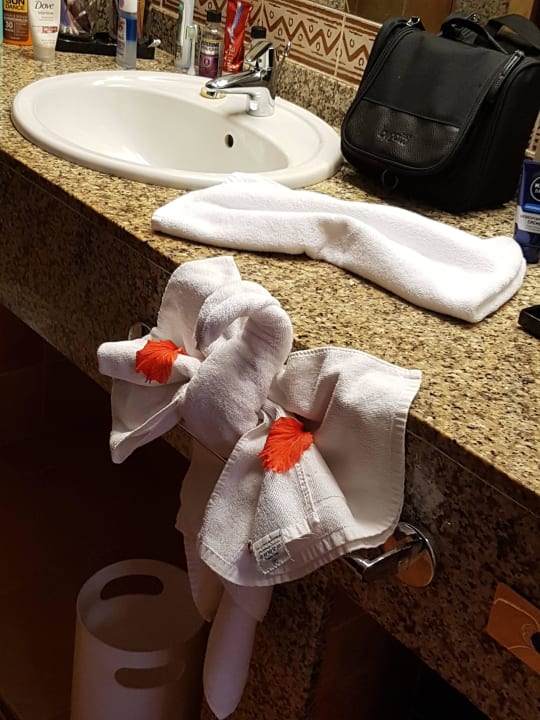 Dekoriertes Bad Hotel Riu Touareg