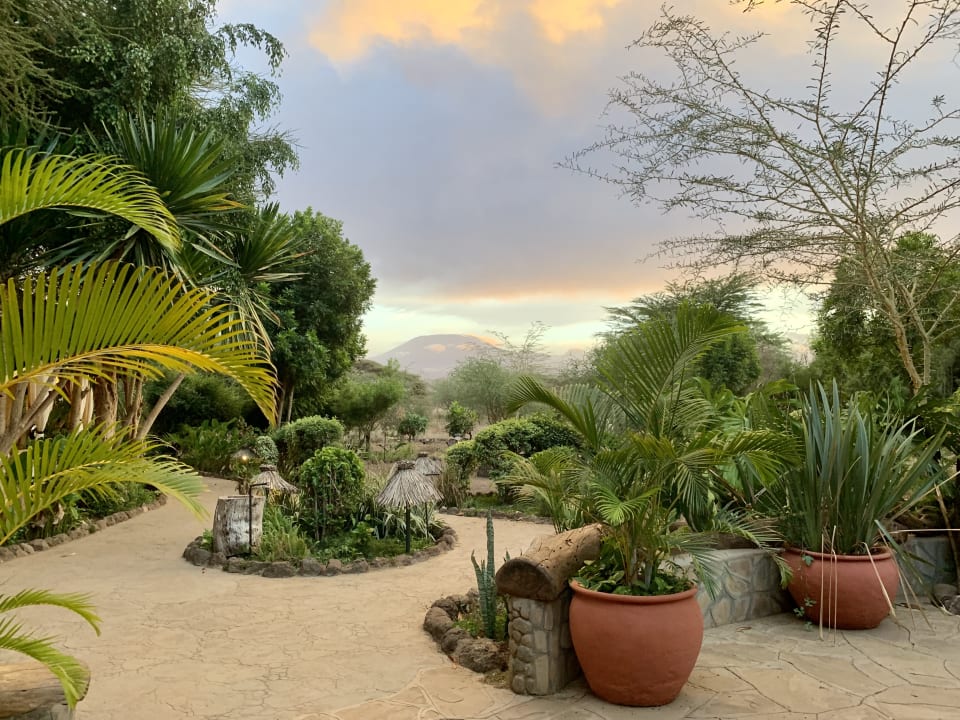 Ausblick Kibo Safari Camp
