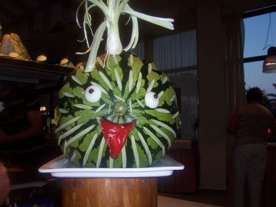 Dekoration beim Essen Calimera Sirens Beach