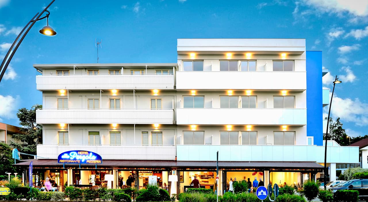 Außenansicht Hotel alla Pergola