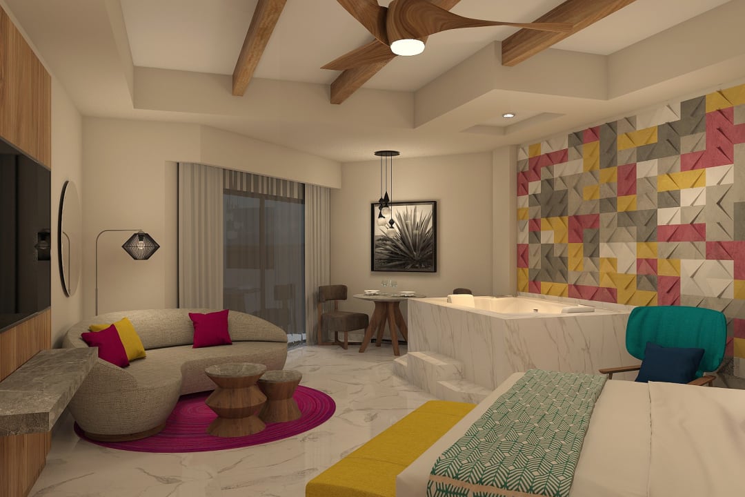 Zimmer Hyatt Vivid Playa del Carmen - Adults only