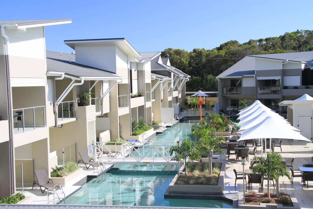Pool 1770 Lagoons Central Apartment Resort