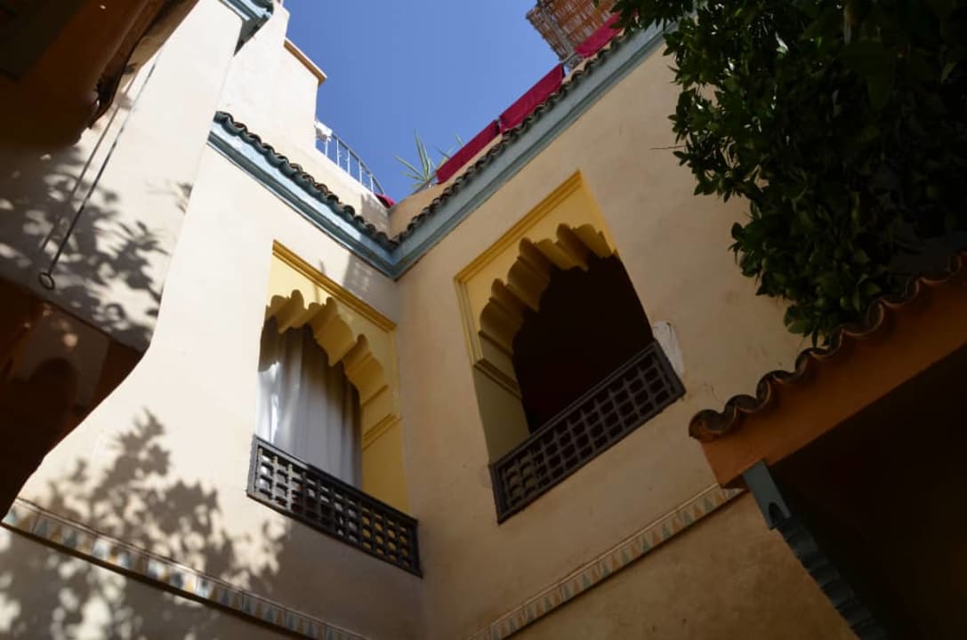 Dziedziniec wewnętrzny Hotel Dar Marhaba Marrakech