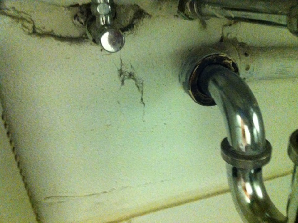 Blick von der Toilette aus ACHAT Hotel Heppenheim