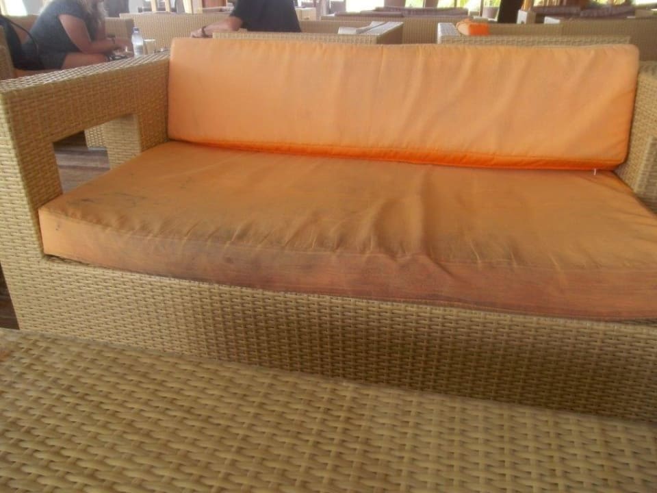 Sehr schmutzige Stoffüberzüge Eri Maldives