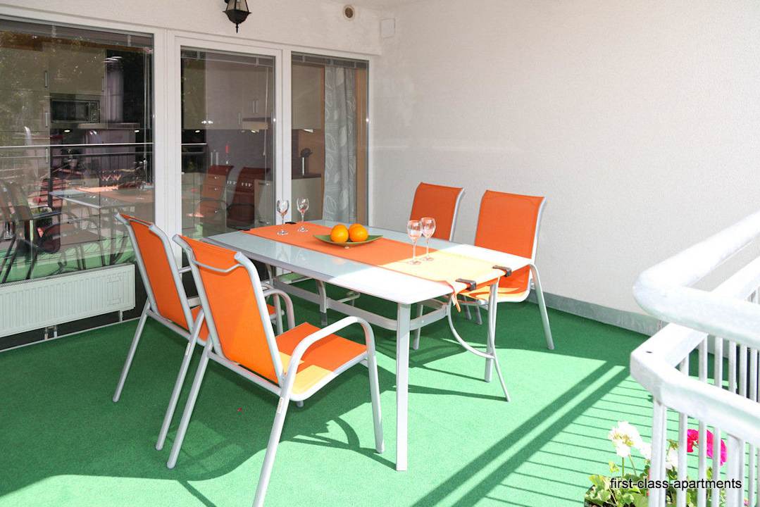 Terrasse - gross und sonnig First Class Vienna Apartments
