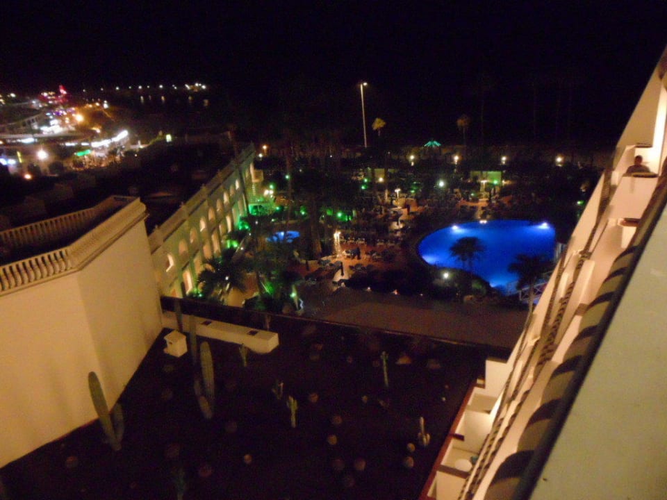 Blick vom zimmer zum Pool/Strand Guayarmina Princess