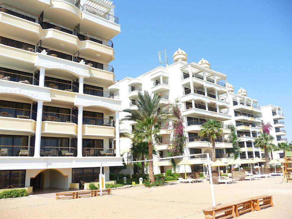 Hotel von außen Richtung unserer Zimmer SUNRISE Holidays Resort (Adults Only)