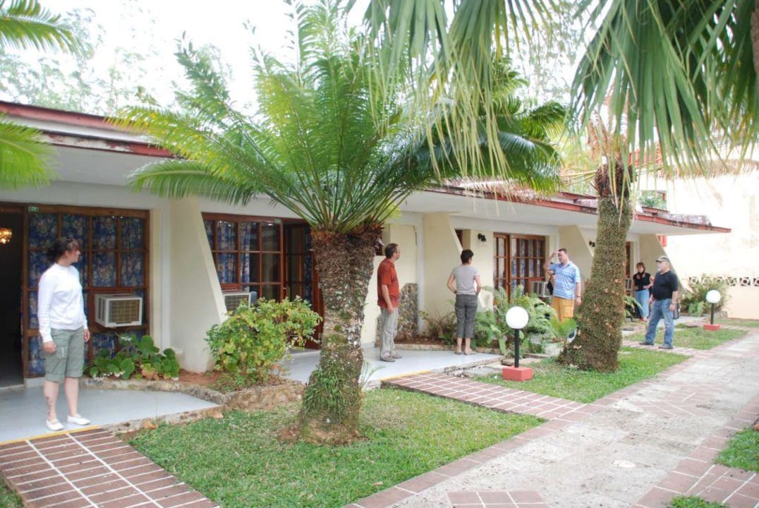 Die Zimmer von Außen Hotel Los Helechos