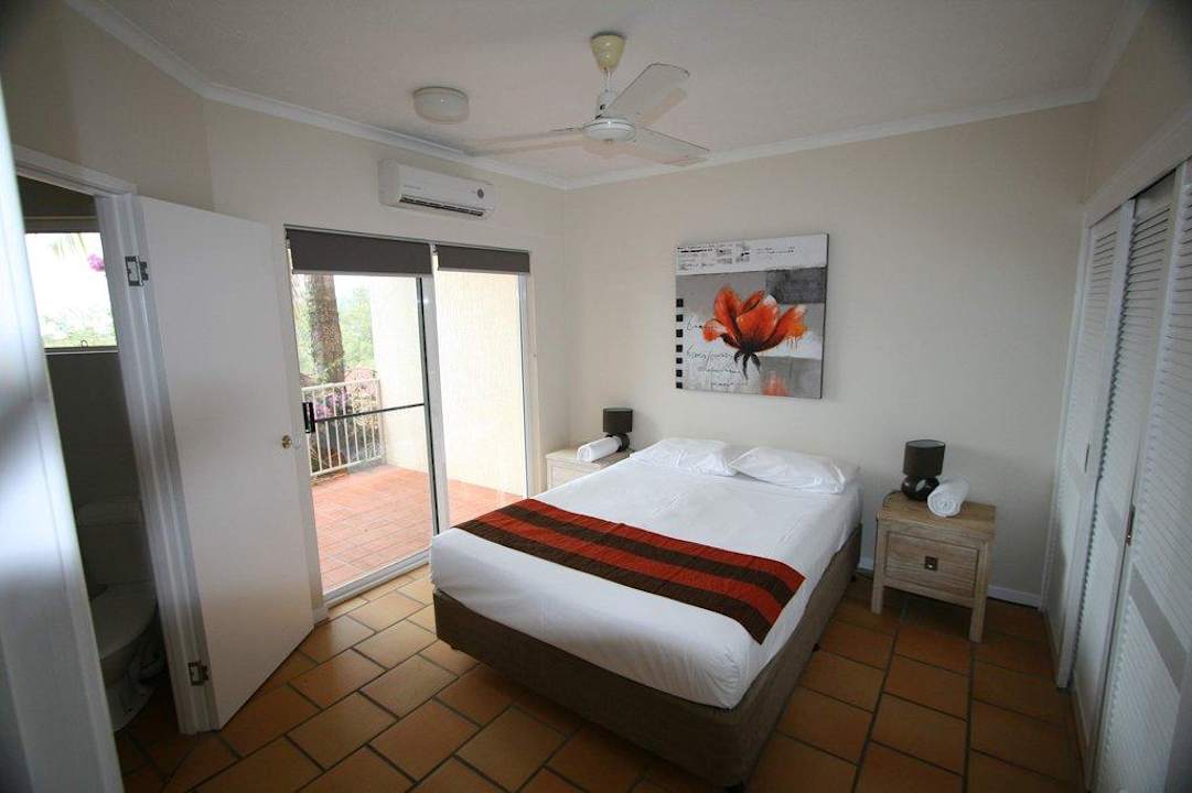 Schlafzimmer Reefside Villas Whitsundays