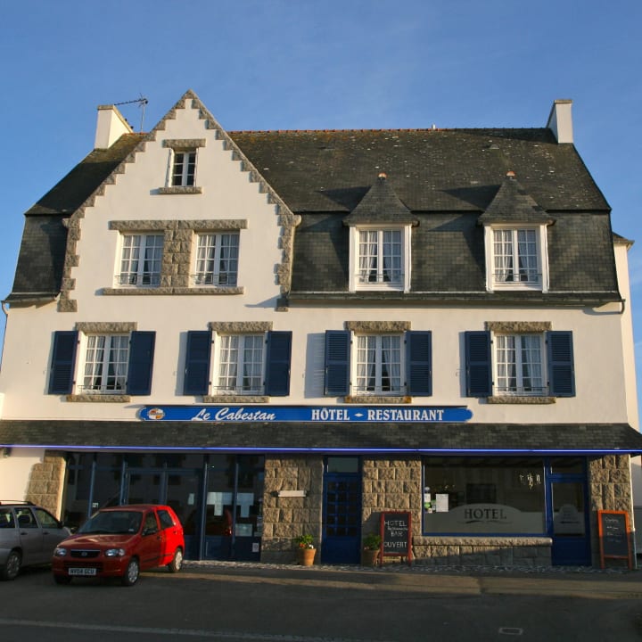 Eingangsfassade Hotel Auberge du Cabestan