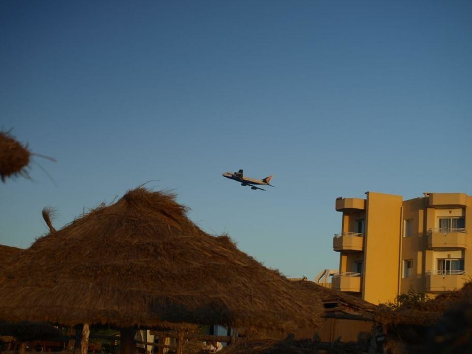 Nad hotelem Skanes Serail Aquapark