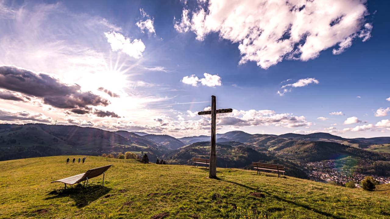 Ausblick Gästehaus Holzer Kreuz