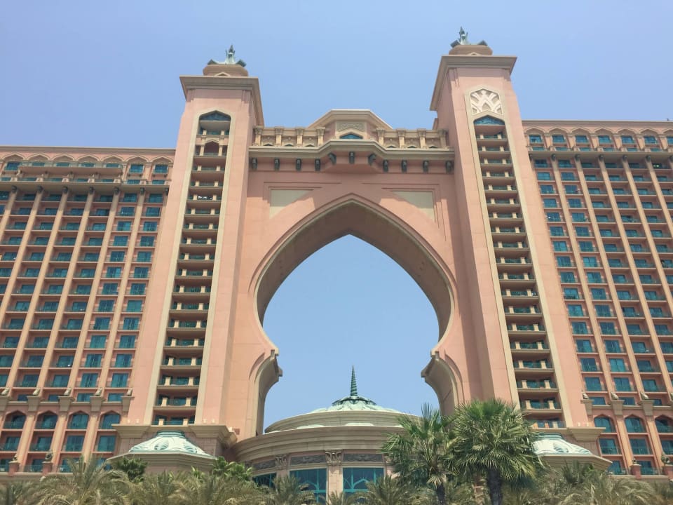 Blick vom Pool Atlantis, The Palm
