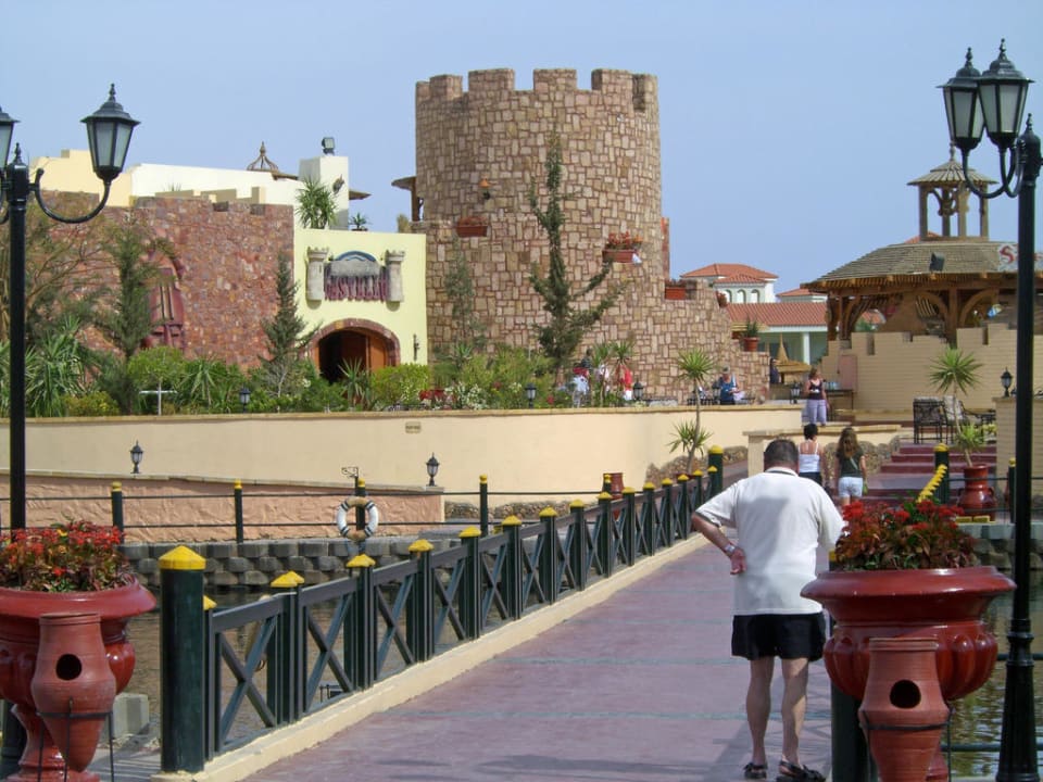 Blick auf das Castelo Pickalbatros Dana Beach Resort - Hurghada