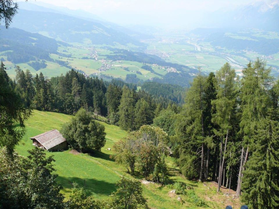 Ausblick vom Balkon Naturhotel Grafenast